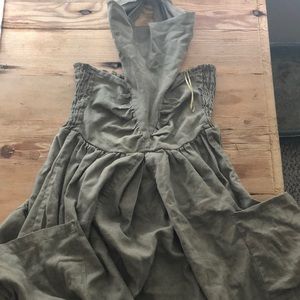 halter dress with pockets
